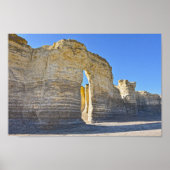 Poster Monument Rocks Key Hole Arch, Kansas (Devant)