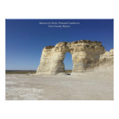 Poster Monument Rocks National Landmark (Devant)