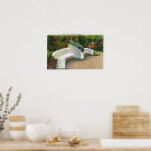 Poster Monument Trudeau, scène du sanatorium Trudeau (Cuisine)