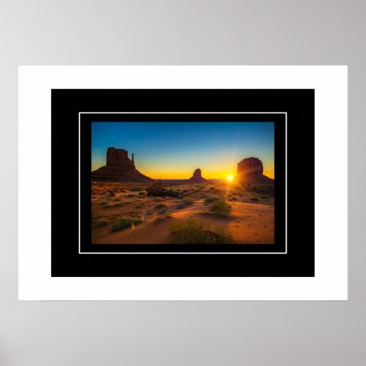 Poster Monument Valley (Voorkant)