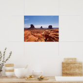 Poster Monument Valley (Cuisine)