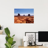 Poster Monument Valley (Bureau à domicile)