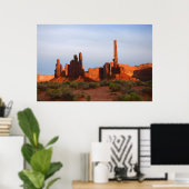 Poster Monument Valley (Bureau à domicile)