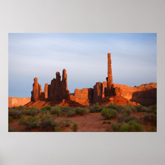 Poster Monument Valley (Devant)