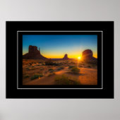 Poster Monument Valley (Devant)