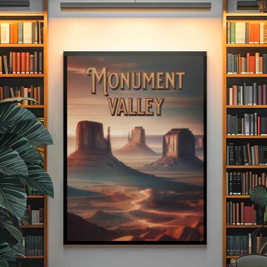 Poster Monument Valley Arizona