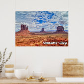 Poster Monument Valley, Arizona, États-Unis (Cuisine)