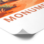 Poster Monument Valley Arizona Travel Print (Coin)