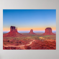 Monument Valley Grand Canyon Utah USA Sunset
