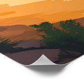 Poster Monument Valley National Park Desert Landscape (Coin)