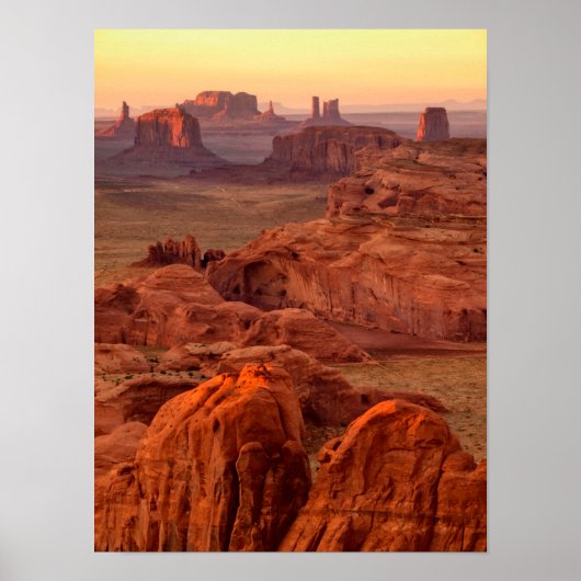 Poster Monument valley scenic, Arizona (Devant)