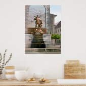 Poster Monument William Tell (Cuisine)
