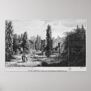 Poster Monuments Francais, Paris de DES de Musee