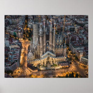 Poster Monuments La Sagrada