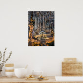 Poster Monuments | La Sagrada (Cuisine)