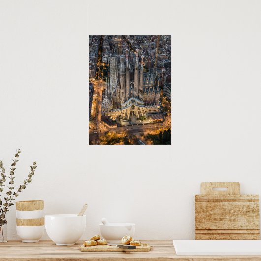 Poster Monuments | La Sagrada (Cuisine)