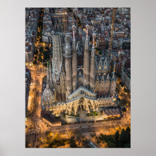 Poster Monuments   La Sagrada