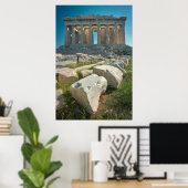 Poster Monuments | Parthenon Athens, Greece (Bureau à domicile)