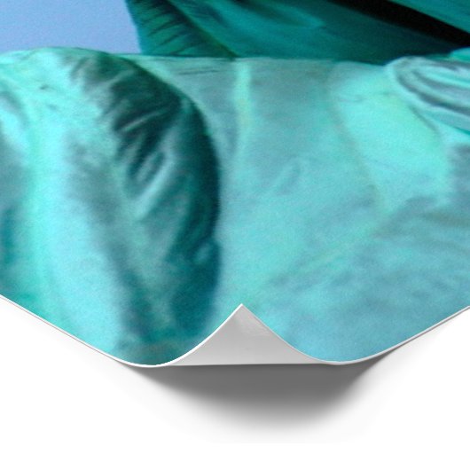 Poster Monuments | Statue de Liberty Face (Coin)