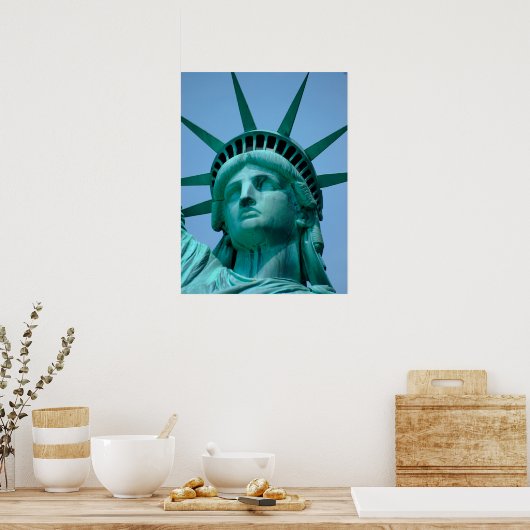 Poster Monuments | Statue de Liberty Face (Cuisine)