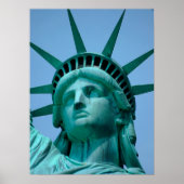 Poster Monuments | Statue de Liberty Face (Devant)