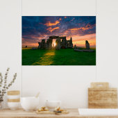 Poster Monuments | Stonhenge, Angleterre (Cuisine)