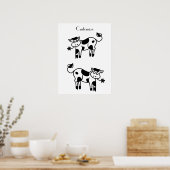 Poster Moo Cow Thunder_Cove (Cuisine)