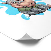 Poster MOO-DENG Designs - Pièces de mode uniques à Elevat (Coin)