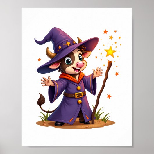 Poster Moo-Gicien le sorcier de vache (Devant)