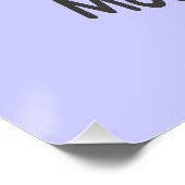 Poster Moo Moo Moo Cute Cartoon Vache (Coin)