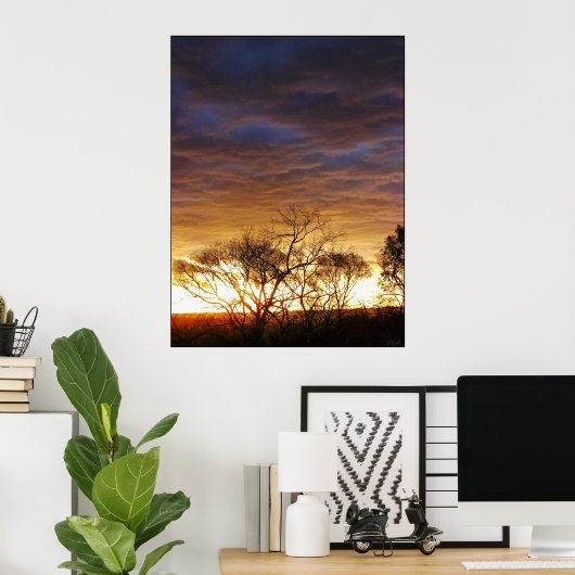 Poster Moodscape (Bureau à domicile)