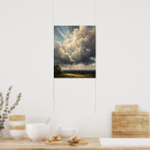 Poster Moody Clouds Art (Cuisine)