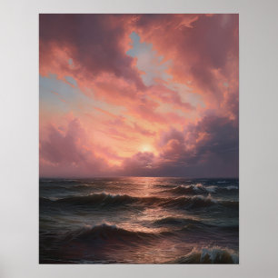Poster Moody Clouds Art