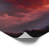 Poster Moody Clouds Art (Coin)