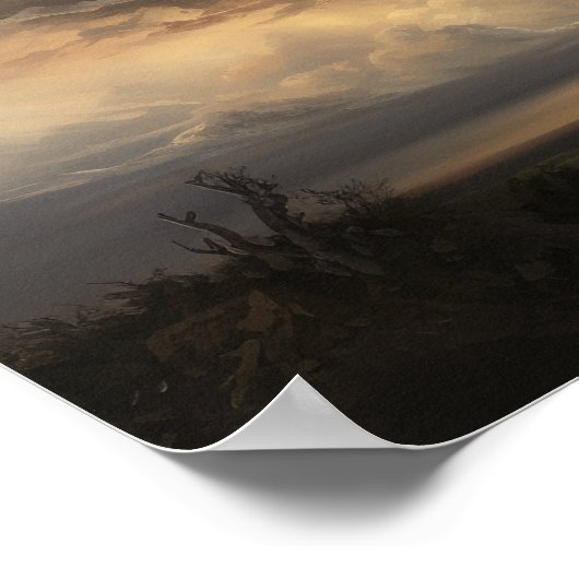 Poster Moody Clouds Art (Coin)