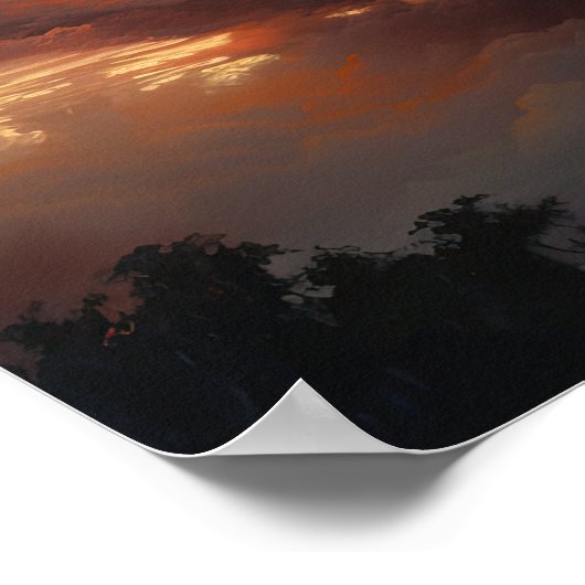 Poster Moody Clouds Art (Coin)