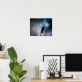 Poster Moody Crow Moon (Bureau à domicile)
