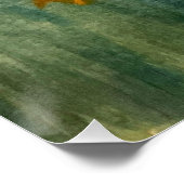 Poster Moody Floral Bouquet Sunflower Art (Coin)