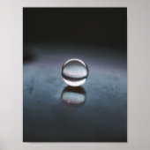 Poster Moody Orb Macro Photography (Devant)