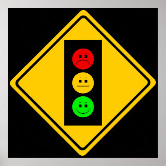 Poster Moody Stoplight