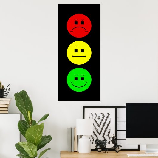 Poster Moody Stoplight (Bureau à domicile)