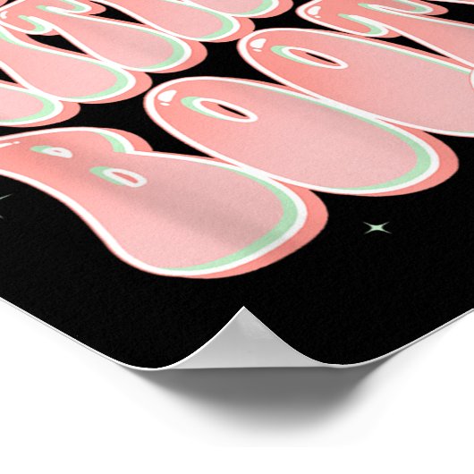 Poster Moody With A Booty Funny Peach Super Sayings (Coin)