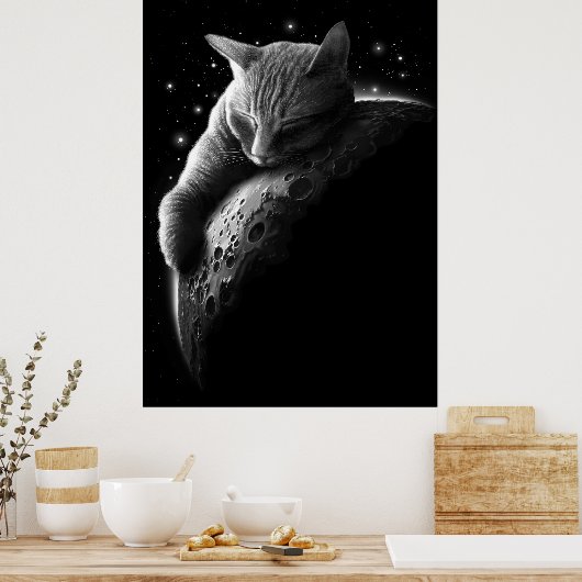 Poster moon (Cuisine)