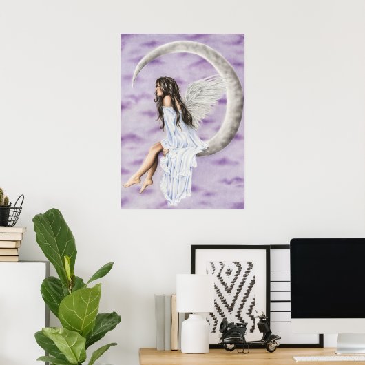 Poster Moon Angel (Bureau à domicile)
