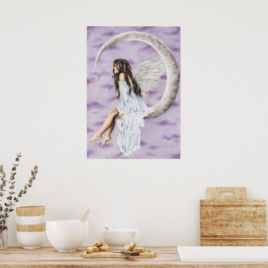 Poster Moon Angel (Cuisine)