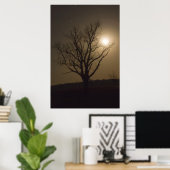 Poster Moon de novembre (Bureau à domicile)