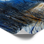 Poster Moon d'hiver (Coin)