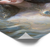 Poster Moon Goddess Imaginaire Art (Coin)