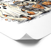 Poster Moon Knight Raccoon Halloween (Coin)