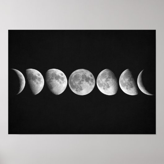 Poster Moon Phases (Devant)